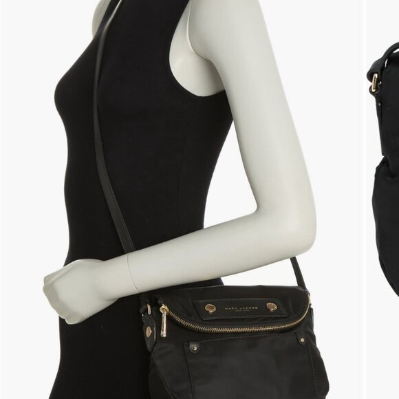 Marc Jacobs Preppy Nylon Natasha Crossbody Bag with Gold Accents - Picture 10 of 10